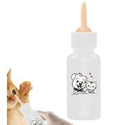 Kitten Bottles, Baby Cat Feeder, Puppy Milk Bottle, Soft Tip Teat, Easy to Clean Design, Portable 50ml Size, Excellent for Indoor Outdoor Use to Small Animals