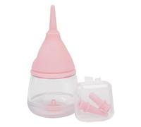 Kitten Bottles for Nursing - 35ml Cartoon Water Droplet Design Feeding Bottle | Animal Feeder Pet Feeder | Pet Bottle Feeder for Kittens, Puppies, Rabbits, Small Animals, Anti-Choking