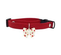 Kitten Bow Tie Collar, Adjustable Dog Collar Bow, Comfortable Ribbon Collars for Soft Cute Pet Bowtie Accessories Cats, Kittens, and Medium Dogs 20-30cm