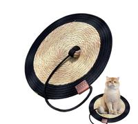 Kitten Claw Rug, Indoor Scratcher Pad, 15.7 Inches, Furniture Protector Rug, Anti Slip Design, Claw Grinding, Cat Scratch Mat for Wall, Couch and Carpet, Multicolor
