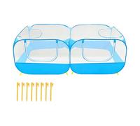 Kitten Enclosure - Reversible Multi Function Sun Protection, Foldable Small Animal Enclosure with Detachable Base, Indoor Kitten Enclosures For Travel Outdoor Animal Cat Ground Lawn Garden