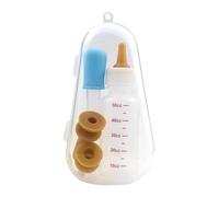 Kitten Feeding Bottles - Portable Nursing Milk Bottle with Scale, Soft Safe Nipples, Ergonomic Comfortable Grip, Sturdy Non-Toxicc Construction | Convenient Home and Travel Use, Puppies Cats for Feed