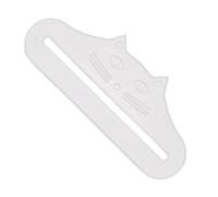 Kitten Food Dispenser - Wet Pouch Squeezer Spoon, Free Feeding Tool with Soft Grip Handle and Sturdy Silicone Clamp for Sauce Bags, Ideal for Small Cats Puppies Home Kitchen Meals