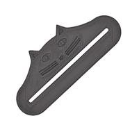 Kitten Food Dispenser - Wet Pouch Squeezer Spoon, Free Feeding Tool with Soft Grip Handle and Sturdy Silicone Clamp for Sauce Bags, Ideal for Small Cats Puppies Home Kitchen Meals