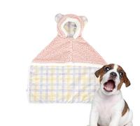 Kitten Hooded Cloak, Pet Hat Cape, Winter Pet Coat, Blanket Small Dogs, Cozy Dog Cape, Cat Hooded Blanket, Soft Kitten Cape, Warm Dog Cloak for Small Medium Dogs and Cats