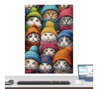 Kitten Jigsaw Puzzle - 1000 Pieces Challenging Cat Puzzle, Game Night with Detailed Design, Jigsaw for Fun and Relaxation, for Women Men Collectors Family Gatherings Holiday Birthday Home Bedroom