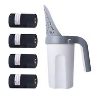 Kitten Litter Scoop | Automatic Poop Lifter with Attached Garbage Bag | Convenient Waste Removal Tool for Litter Boxes | Great for Busy Cat Owners And Kittens | Ergonomic Handle for Comfortable Use