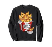 Kitten Nuggets Funny Cat Design Sudadera