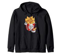 Kitten Nuggets Funny Cat Design Sudadera con Capucha