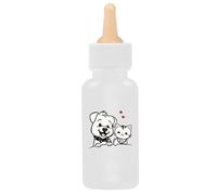 Kitten Nursing Bottles, Baby Cat Bottle Feeder, 5.91x2.36in Portable Watering Supplies, Dog Water Bottle, Puppy Milk Feeding for Small Animals, Indoor, Outdoor Use, Easy to Clean