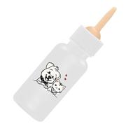 Kitten Nursing Bottles, Puppy Milk Feeder, 5.91x2.36x2.36 Inches Leakproof Design Easy to Clean, 2 Pack Portable Feeding Bottle for Convenient Feeding, Indoor, Outdoor, Cats
