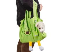 Kitten Pouch Hauler - Para con pared flexible modificable, envolturas para porta criaturas, bolsillo para cuello con vaciado manual, de turismo de malla ventilada, P
