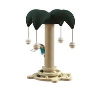 Kitten Tree, Sisal Furniture Protector, 50x30x23cm, Cat Scratching Posts, Rotating Track Toy, Rolling Ball Base, Indoor Cat, Training Activity Post for Pets