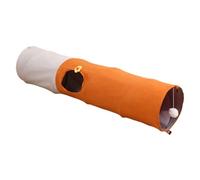 Kitten Tunnel, Foldable Pet Tunnel with Ball, Scratch-Resistant Play Cave, Interactive Hideaway Design, Fun Entertainment Space, for Indoor Outdoor Apartment Living Playroom Bedside Travel Use
