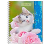 Kittens 2026 6 X 7.75 Inch Spiral-Bound Wire-O Weekly Engagement Planner Calendar New Full-Color Image Every Week