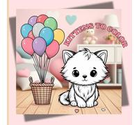 Kittens To Color: Cute And Tender Kittens To Color For Children Of All Ages