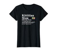 Kittitian Mom Definition Bandera de San Cristóbal y Nieves Camiseta