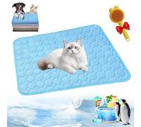 Kittra - Tapete de refrigeración para gatos, tapete de refrigeración para mascotas para perros y gatos, portátil y lavable, sistema de 3 capas de enfriamiento instantáneo, cómodo, suave, fácil de