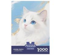 Kitty 1000 Pièces Rompecabezas Animal Desafiante Y Educativo para Adultos Juguetes De Desafío Familiar Et Les Amis 70x50cm/1000pcs