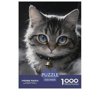 Kitty 1000 Pièces Rompecabezas Animal Desafiante Y Educativo para Adultos Juguetes De Desafío Familiar Et Les Amis 70x50cm/1000pcs