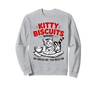 Kitty Biscuits Bakery We Knead Em You Need Em Cat Sudadera