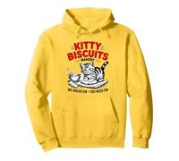 Kitty Biscuits Bakery We Knead Em You Need Em Cat Sudadera con Capucha