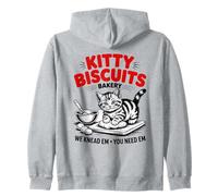 Kitty Biscuits Bakery We Knead Em You Need Em Cat Sudadera con Capucha