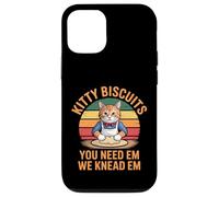 Kitty Biscuits Panadería We Knead Em You Need Em Love Cat Carcasa para iPhone 12/12 Pro