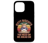 Kitty Biscuits Panadería We Knead Em You Need Em Love Cat Carcasa para iPhone 13 Pro Max