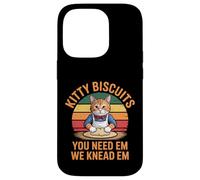 Kitty Biscuits Panadería We Knead Em You Need Em Love Cat Carcasa para iPhone 14 Pro