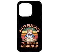 Kitty Biscuits Panadería We Knead Em You Need Em Love Cat Carcasa para iPhone 15 Pro
