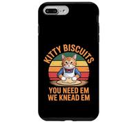 Kitty Biscuits Panadería We Knead Em You Need Em Love Cat Carcasa para iPhone 7 Plus/8 Plus