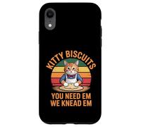 Kitty Biscuits Panadería We Knead Em You Need Em Love Cat Carcasa para iPhone XR