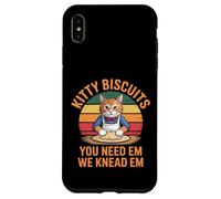 Kitty Biscuits Panadería We Knead Em You Need Em Love Cat Carcasa para iPhone XS Max