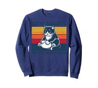 Kitty Biscuits We Knead You Need Em Retro Cat Mujeres Hombres Niños Sudadera
