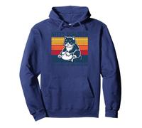 Kitty Biscuits We Knead You Need Em Retro Cat Mujeres Hombres Niños Sudadera con Capucha