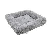 Kitty City Cama Grande para Gatos, Cubo apilable para Gatos, casa para Gatos Interior/condominio para Gatos, rascador para Gatos, cojín, Gris (CM-10035-CS01)