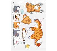 Kitty Claw Car Sticker - Creative Cat Scratch Graphic for Auto | Adhesive Vinyl with Humorous Paw Marks, Decorative Car Accessory for Trucks SUVs and Sedans 11.41x8.07in