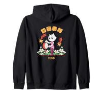 Kitty Kat Lunar New Year Good Luck Celebration Sudadera con Capucha