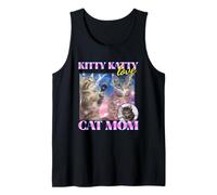 Kitty Katty Love Cat Mom (Divertido gráfico Pirata de Gatos) Camiseta sin Mangas