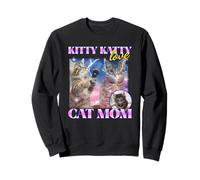 Kitty Katty Love Cat Mom (Divertido gráfico Pirata de Gatos) Sudadera