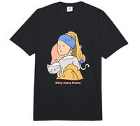 Kitty Katty Mamá Gato Mamá Declaración Divertido Comfort Colors Adult Heavyweight T-Shirt