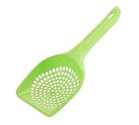 Kitty Litter Scoop - Cat Litter Scooper, Cat Sand Shovel Sand Hole Design, Cat Poop Scooper, Easy To Face All Kinds Of Cat Litter - Solid Resin, Ergonomics For Kitten, Green (small hole), Consulte la