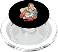 Kitty Mother (Divertido gráfico de Cat Mom) PopSockets PopGrip para MagSafe