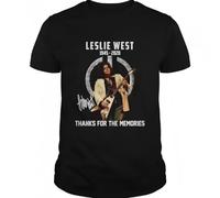 KIU688DXCC Leslie West 1945 2020 Thank You For The Memories Shirt Black Unisex