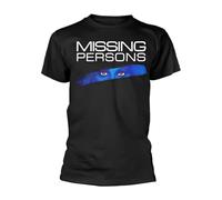 KIU688DXCC Missing-Persons-Walking-IN-L-A-Black-T-Shirt-Front-Back-Print-Small