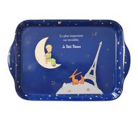 KIUB Bandeja El Principito Sentado en la Luna, Zorro y Torre Eiffel (21x14cm)