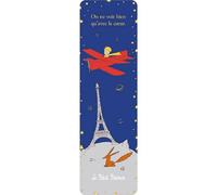 KIUB Kiub Marcapáginas de papel El Principito en un avión y Torre Eiffel (54x172mm)