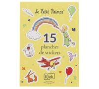 KIUB - Lote de 15 tablas de pegatinas autoadhesivas (10 x 15 cm)