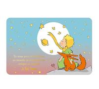KIUB Postal El Pequeño Príncipe y el Zorro miran las estrellas (15x10cm)